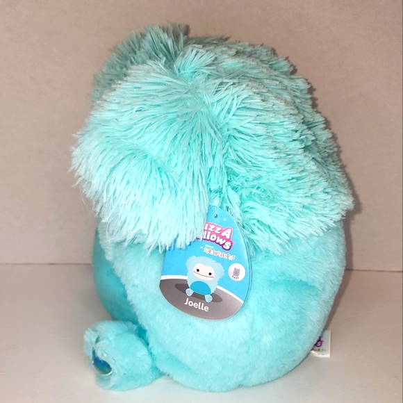 JOELLE 🐾 RARE Tag Teal Bigfoot Fuzzamallow Original Squishmallow NW0T - Picture 5 of 9